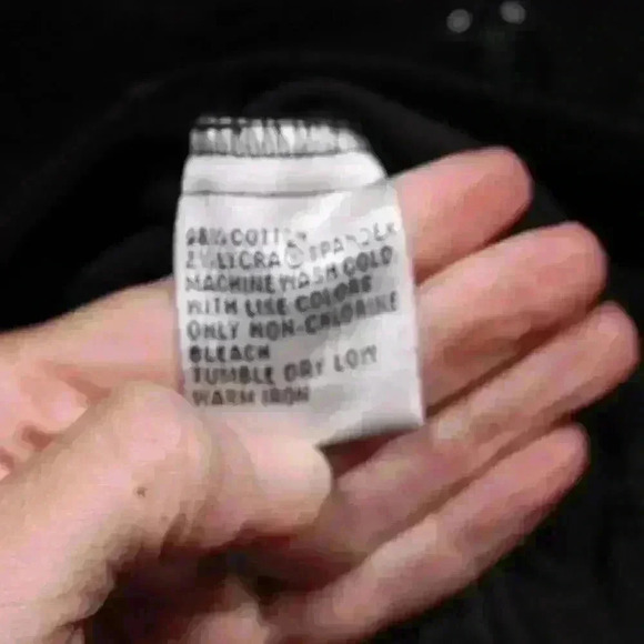 TALBOTS Black Velvet Velour Jacket Button Up Collar Stretch Casual Petite S - Picture 9 of 10